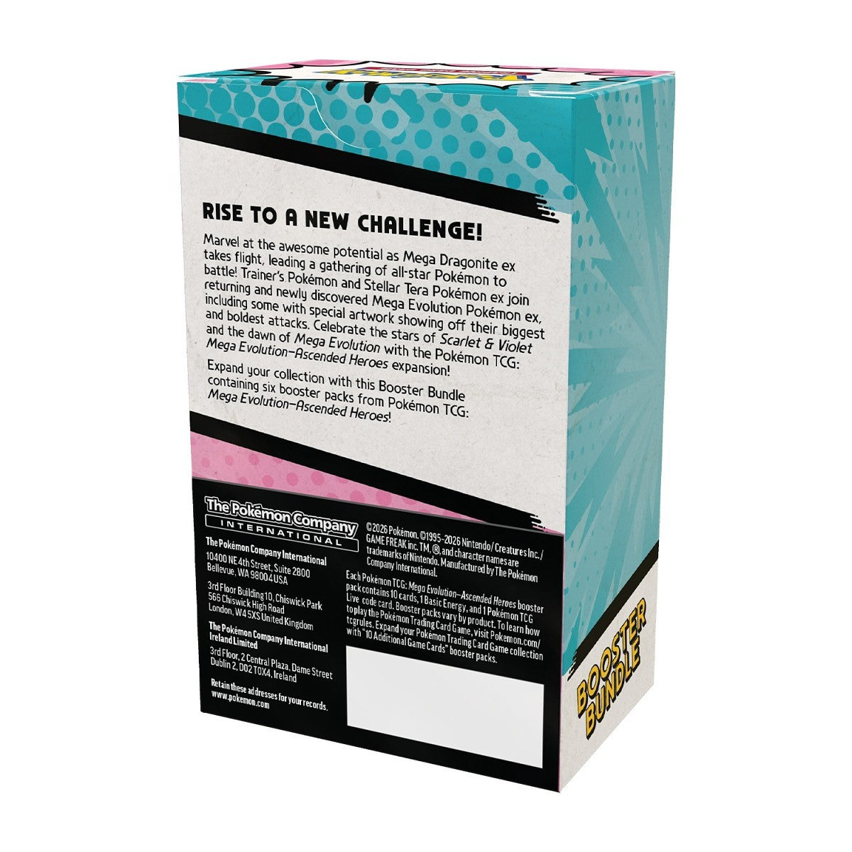 Mega Evolution-Ascended Heroes Booster Bundle (6 Packs)
