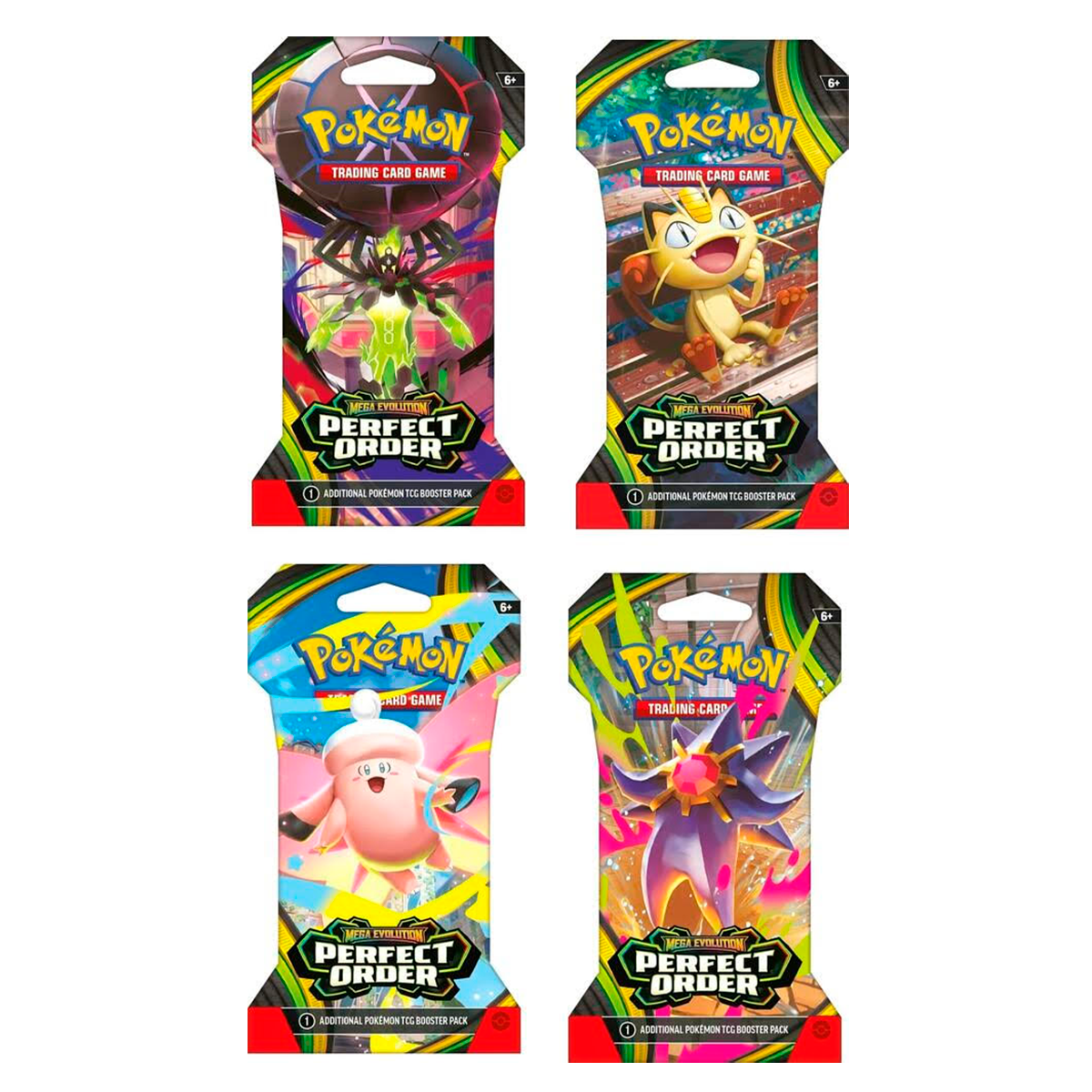 Mega Evolution Perfect Order · Sleeved Booster Pack (1 Sobre)