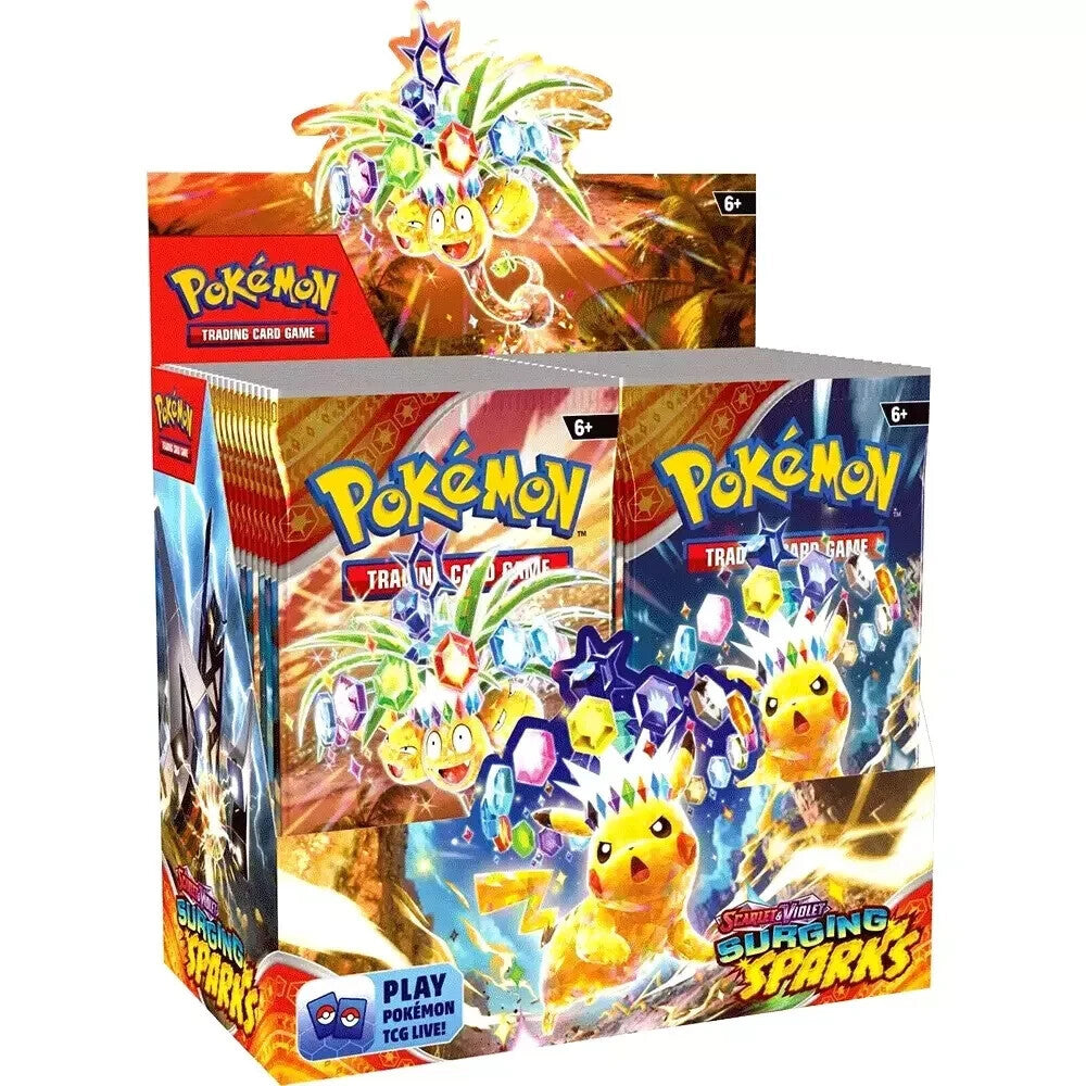 Scarlet & Violet Surging Sparks · Booster Box (36 Sobres)